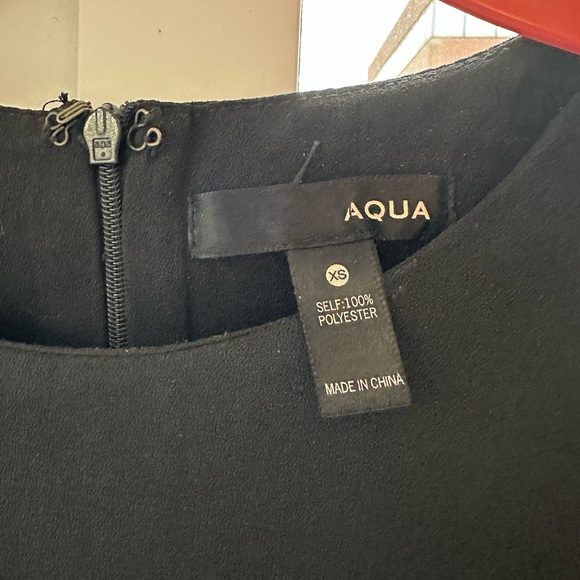 Aqua Mini Dress with Tassels - Picture 3 of 4